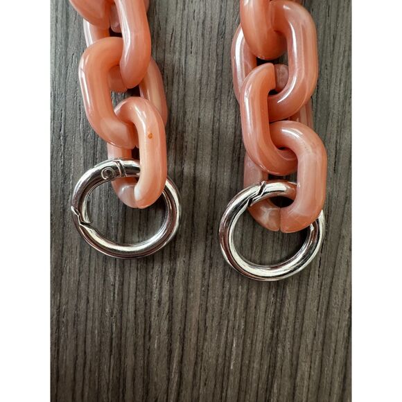 Coral Pink Bag Chain - Picture 4 of 4